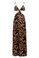 Agua Bendita Balam Print Selene Cutout Dress