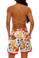 Agua Bendita Men's Bouk Print DAN Swim Shorts