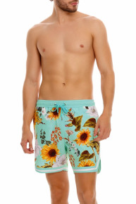 Agua Bendita Men's SunshowerPrint DAN Swim Shorts