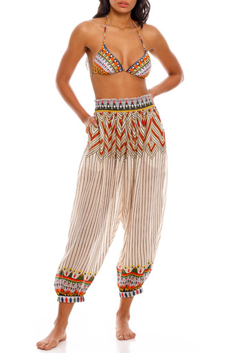 Agua Bendita Menfis Print Elora Pant