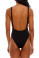 2022 Agua Bendita Palette Florentina One Piece Swimsuit Black