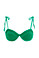 Agua Bendita Cardumen Print Madelyn Lily Bikini Set Green