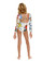 2024 Agua Bendita Girls Embellished Honey One Piece Swimsuit