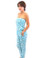 Mikoh Swimwear Jamaica Strapless Pant Romper Hibiscus