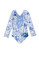 Agua Bendita Girls Tales Honey One Piece Swimsuit
