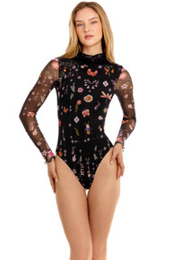 2026 Agua Bendita Ambar Mei One Piece Swimsuit