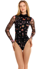 Agua Bendita Ambar Mei One Piece Swimsuit