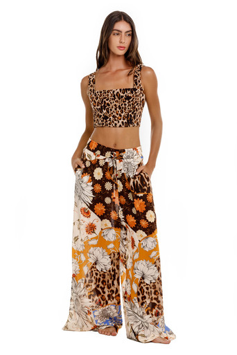 2026 Agua Bendita Quilt Kosia Crop Top