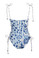 2026 Agua Bendita Batik Posh One Piece Swimsuit