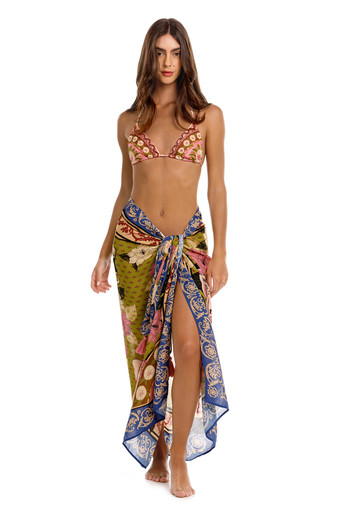Agua Bendita Matches Marine Pareo