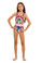 2026 Agua Bendita Girls Thamar Amina One Piece Swimsuit