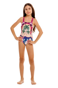 Agua Bendita Girls Thamar Amina One Piece Swimsuit