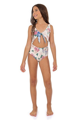 Agua Bendita Girls Ivy Iliana One Piece Swimsuit