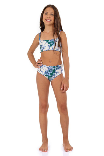 Agua Bendita Girls Ivy Berry Bikini Set