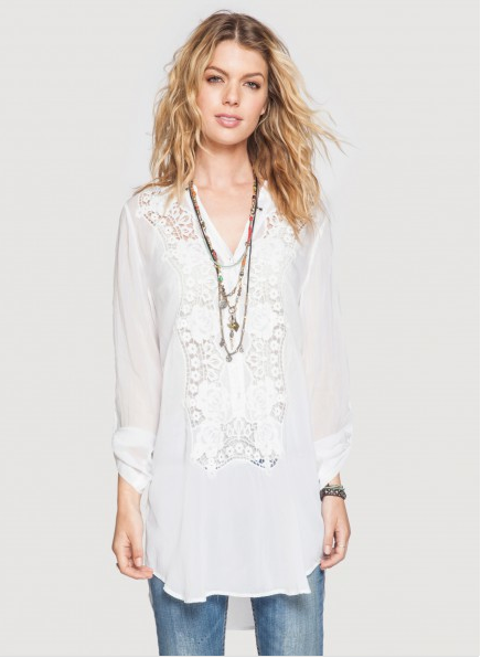 Johnny Was Rose Trail Embroidered Blouse | Shop Boutique Flirt