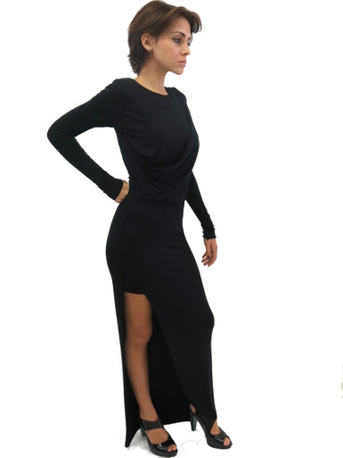 Sen Collection Rasha Maxi Dress Black | Shop Boutique Flirt