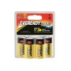 A93BP-4 Eveready Gold C Batteries, 4pk