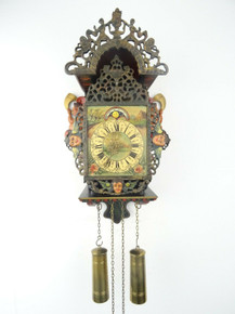  Friesian Mermaid Dutch Antique Vintage Dutch Wall Clock