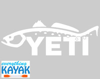 Yeti Trout Decal