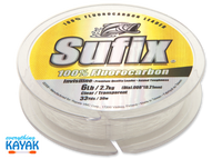 Sufix 100% Fluorocarbon Invisiline Leaders | Everything Kayak