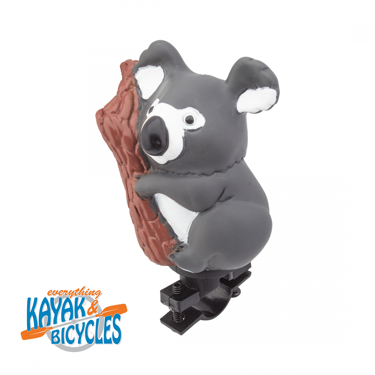 Koala Bike Horn 
Novelty horns that are great for kids and adults alike
Perfect for novice riders as well as serious riders who like a little flair, personality, or humor for their group rides
Fits most handlebars