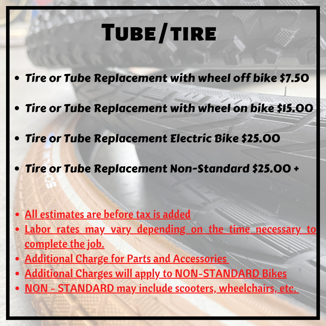 tube / tire prices