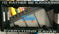 Everything Kayak License Plate Frame | Everything Kayak