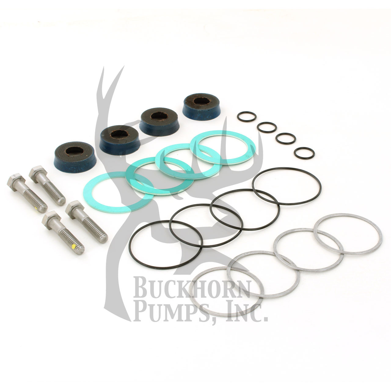 P503037 PACKING KIT; F/E0410, W/HSN, EMERALON PISTON CUPS Buckhorn