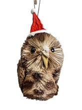 Gorgeous TAWNY OWL Aussie Christmas Tree Ornament - 11cm