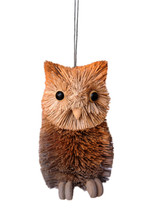 Beautifully Handcrafted, Handmade and all Natural Aussie Owl with Hanger. 11cm