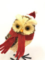 Beautifully Hand Made Christmas Bristlestraw Owl - Large 26cm