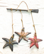 Seaside range - Starfish Hanger on Oars 45cm