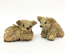 Beautifully Designed and Hand Made Koala Pair, one Lying and one Standing (Set of 2) with hangers
11cm each