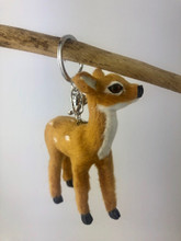 Gorgeous Furry Friends Keyring DEER. Collect them all