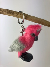 Gorgeous Furry Friends Keyring GALAH. Collect them all