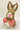 Gorgeous 21CM -  BUNNY IN A BOWTIE - PINK