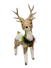 Christmas Deer - With Antlers - Standing
Large 40cm
Bristlebrush Straw Range