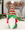 Gorgeous Christmas Elf / Gnome -  With Green Stripey Hat - 25cm (2 colours available Red, Green)