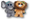 Get well plush with bandaid.  Assorted animals.