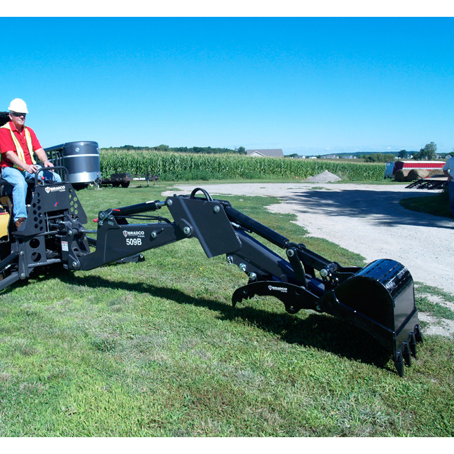 Bradco 509B Backhoe Attachment For Skid Steer Loader | Skid Steer Solutions