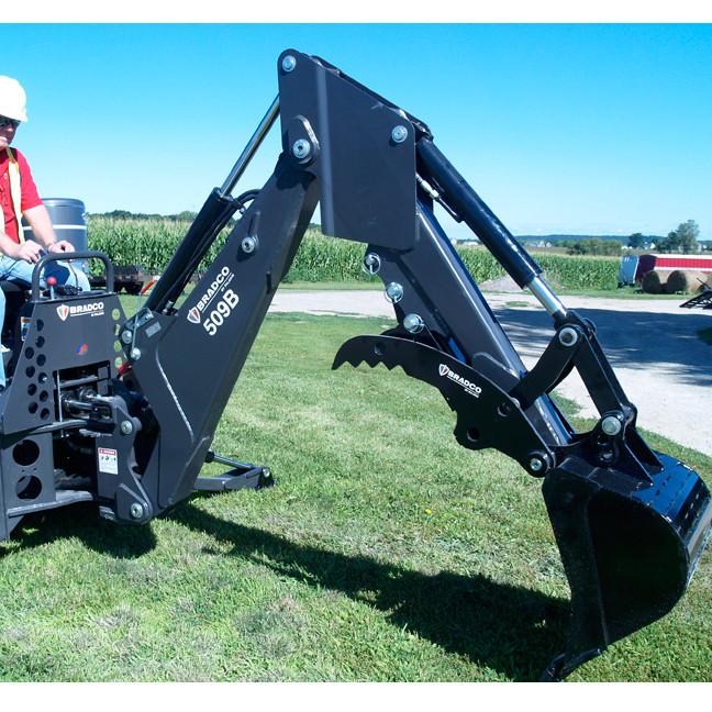 Bradco 509B Backhoe Attachment for Skid Steer Loader Skid Steer Solutions