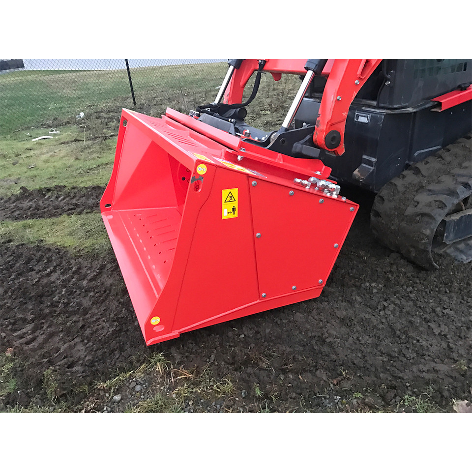 Skid Steer Reinforced Concrete Crusher Attachment by Eterra
