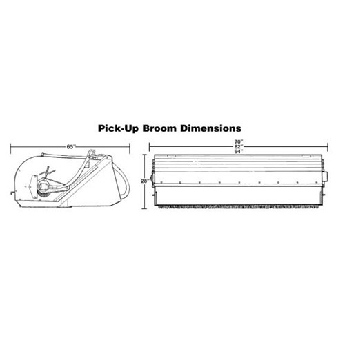 Skid Steer Pick Up Broom Attachment Haugen