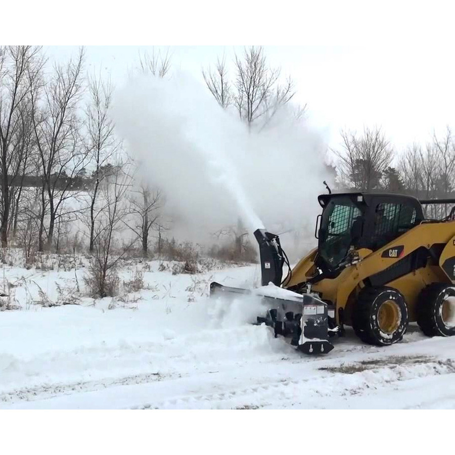 Virnig Standard Duty Snow Blower Attachment Skid Steer Solutions