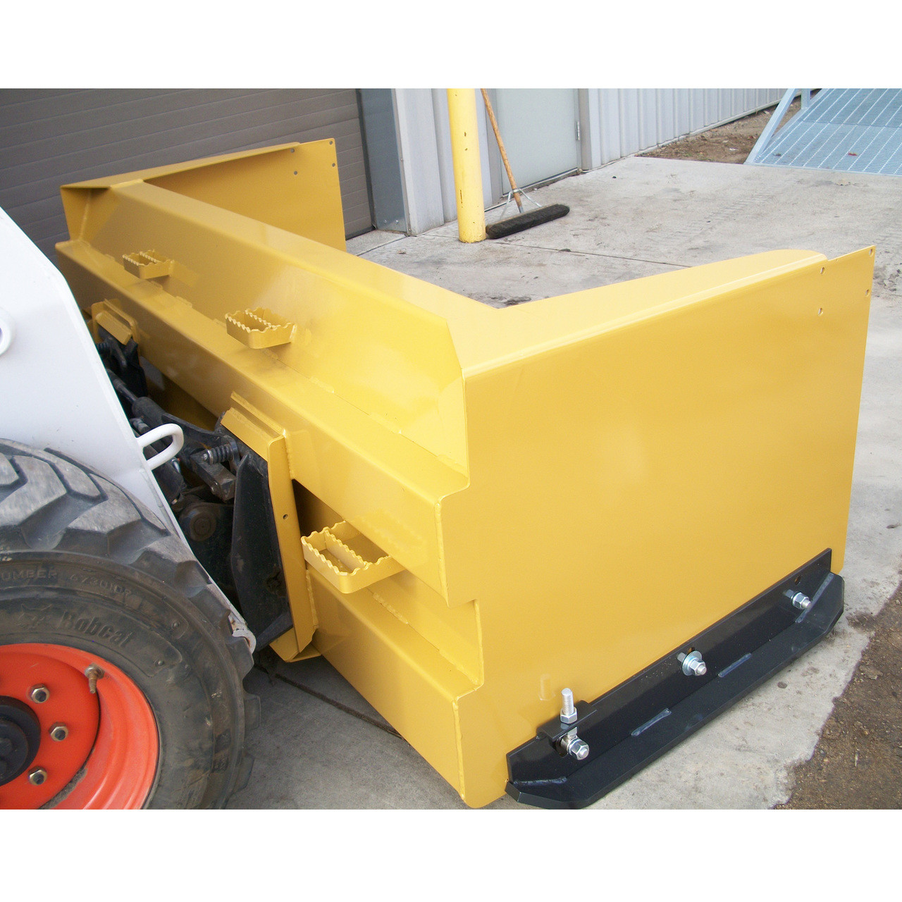 Haugen Skid Steer Snow Pusher Attachment Skid Steer Solutions