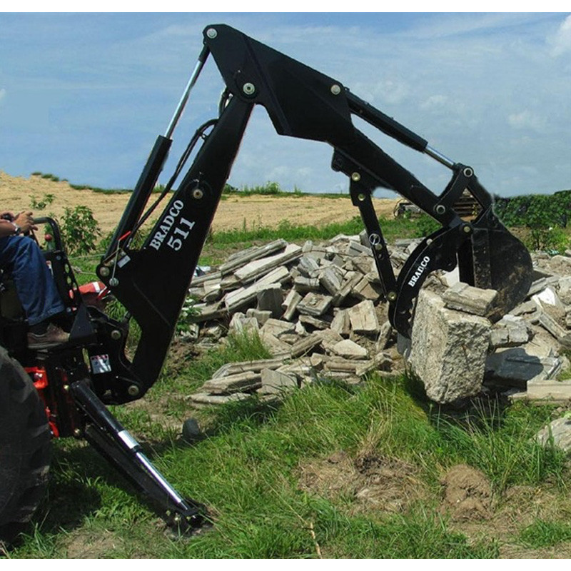 Bradco 611B Skid Steer Backhoe Attachment Skid Steer Solutions