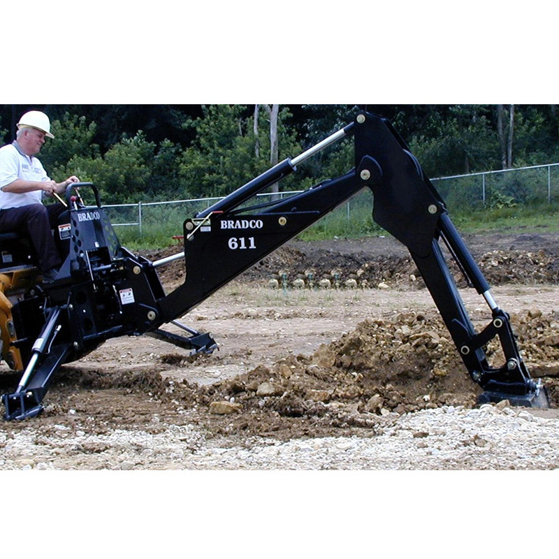Bradco 611B Skid Steer Backhoe Attachment Skid Steer Solutions