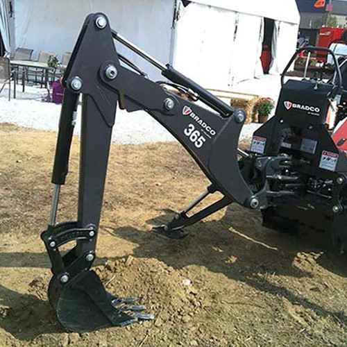 Mini Skid Steer 365 Backhoe Attachment Bradco Skid Steer Solutions
