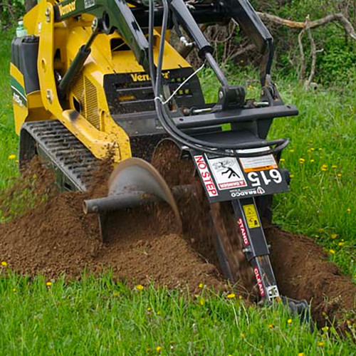 Bradco Mini Skid Steer Trencher Attachment | Skid Steer Solutions