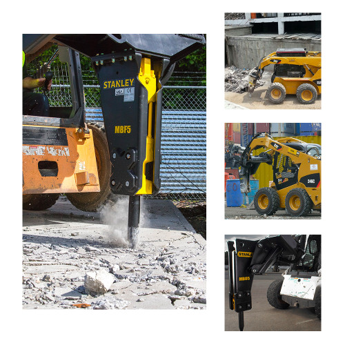 Stanley Skid Steer Concrete Breaker Attachment Skid Steer Solutions